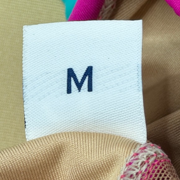 AA Dance Costumes FLORIDA Leotard Pink Blue Mesh Cut Out Child Med CM Photoshoot - Picture 7 of 8